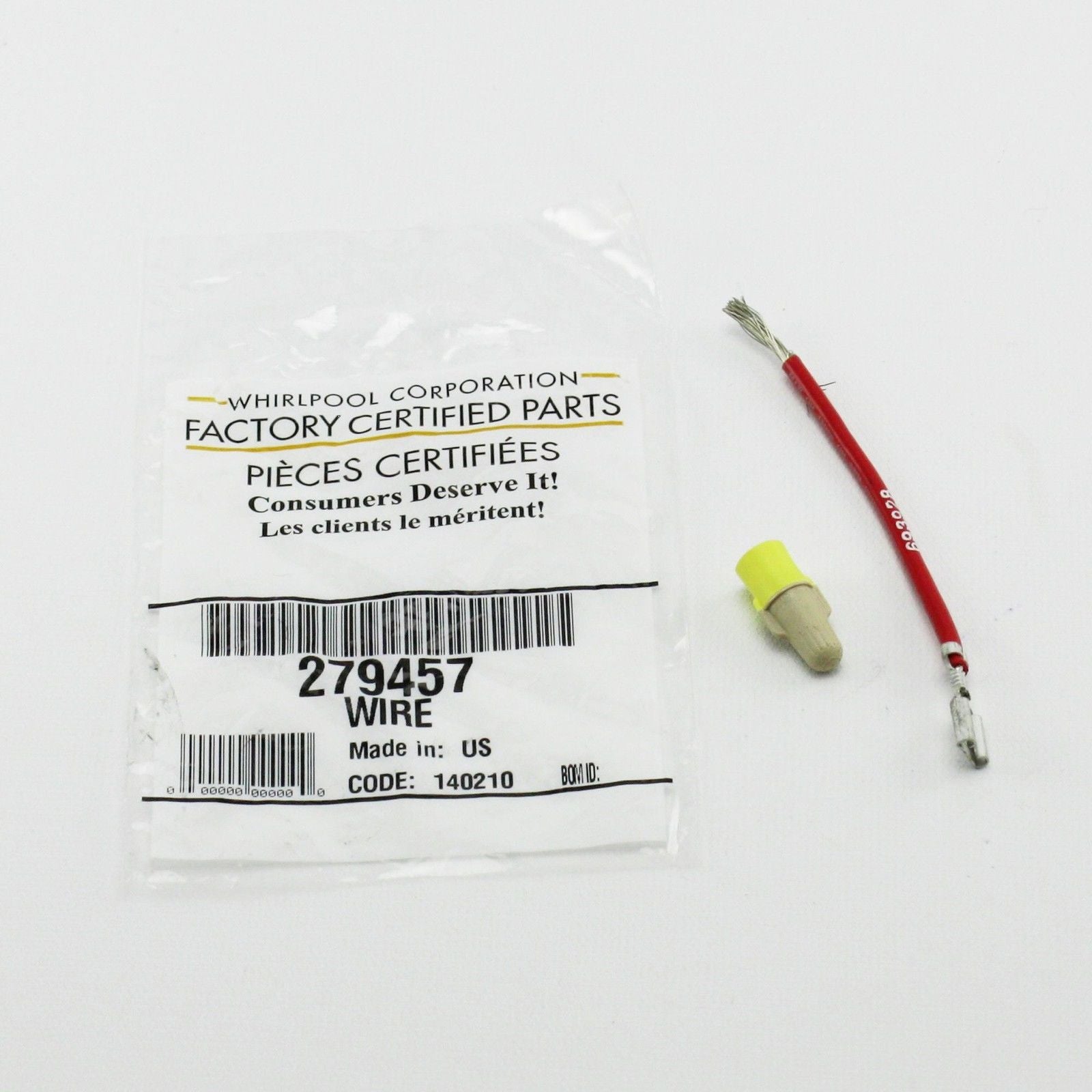 Whirlpool  279457 Heating Element Connecting Wire Replacement