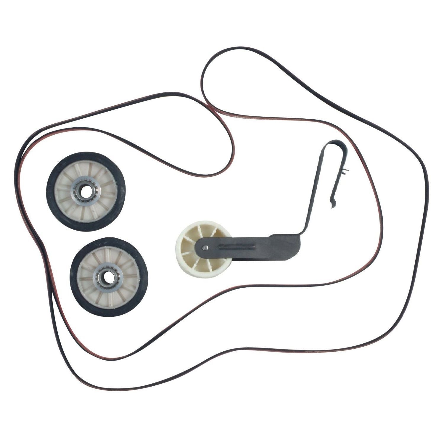 Whirlpool LEN2000KT1 Dryer Belt, Pulley & Roller Repair Kit Replacement