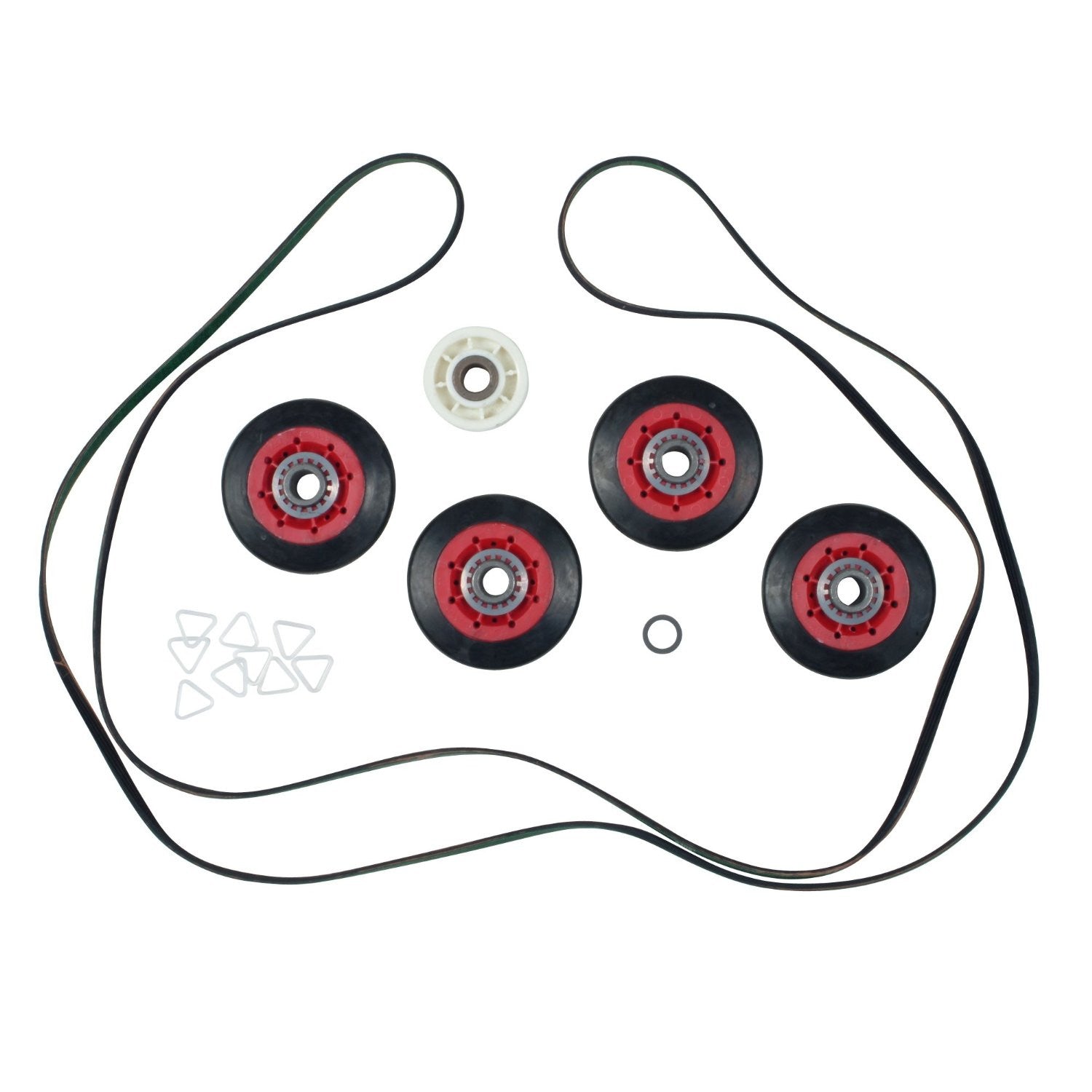 Belt & Rollers Repair Kit for Kenmore / Sears 11076962500 Dryer