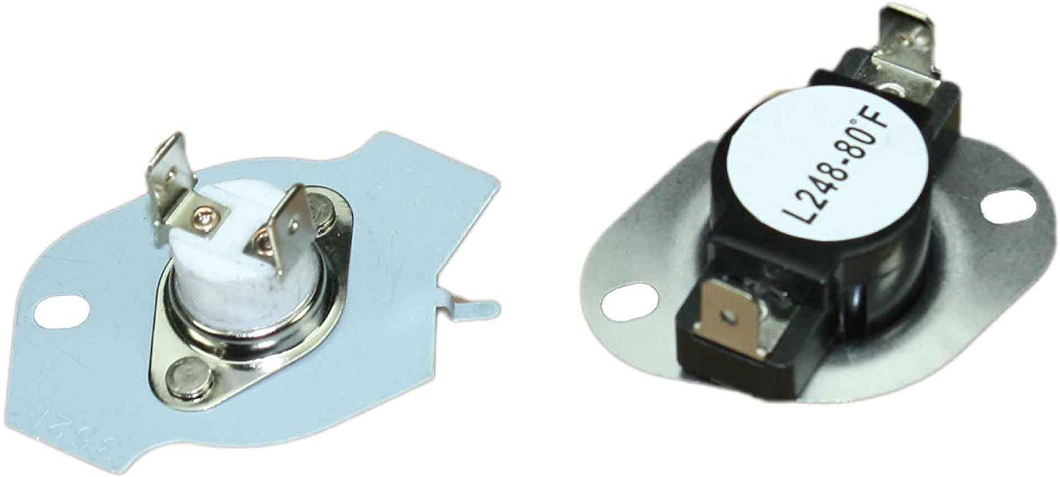 Whirlpool 3XLEQ8000KQ0 Thermal Cut Off Kit Compatible Replacement