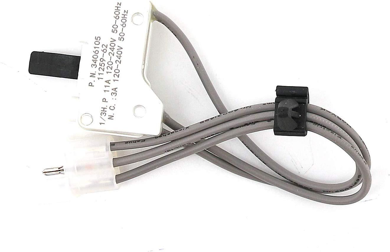 Whirlpool CGDX631VQ1 Dryer Door Switch Compatible Replacement