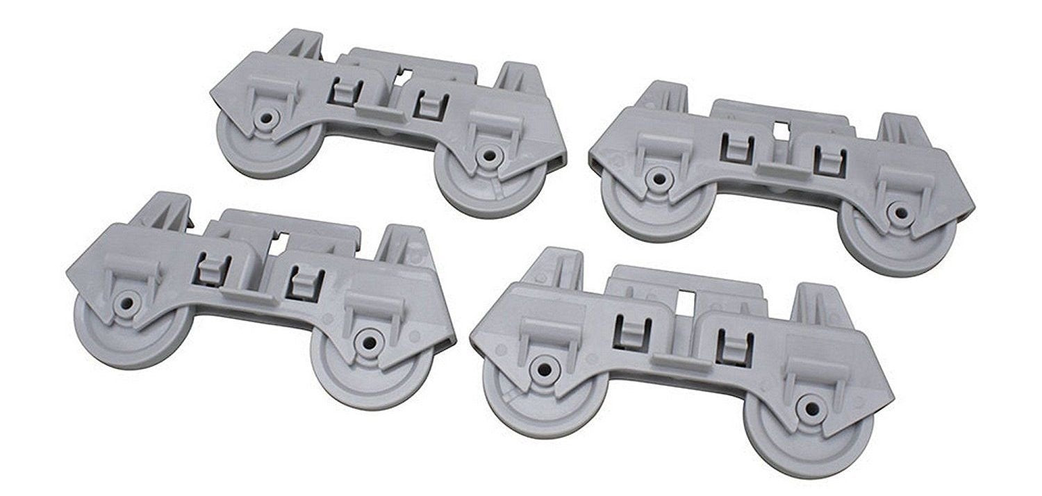 4-Pack Whirlpool SHU90050 Lower Rack Roller Replacement