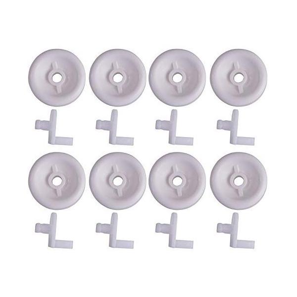 8-Pack Kenmore / Sears 363.1565189 Lower Rack Wheels Compatible Replacement