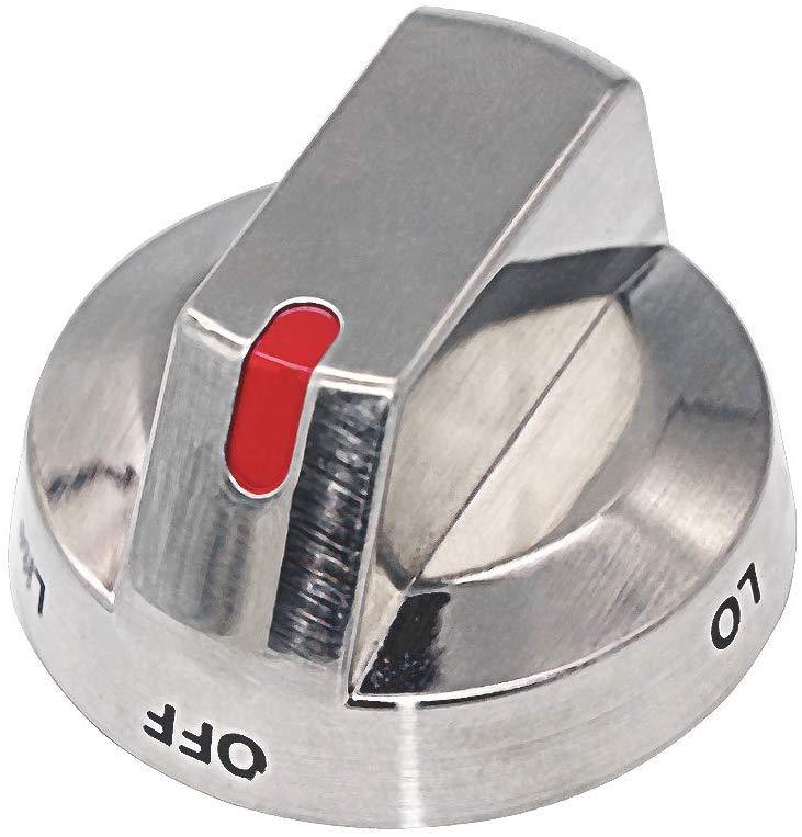 Compatible Burner Control Knob for Samsung NX58H5600SS/AA-0000 Range/Cooktop/Oven