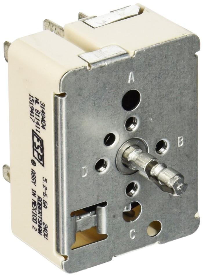 Maytag MER7662WB2 Infinite Switch Compatible Replacement