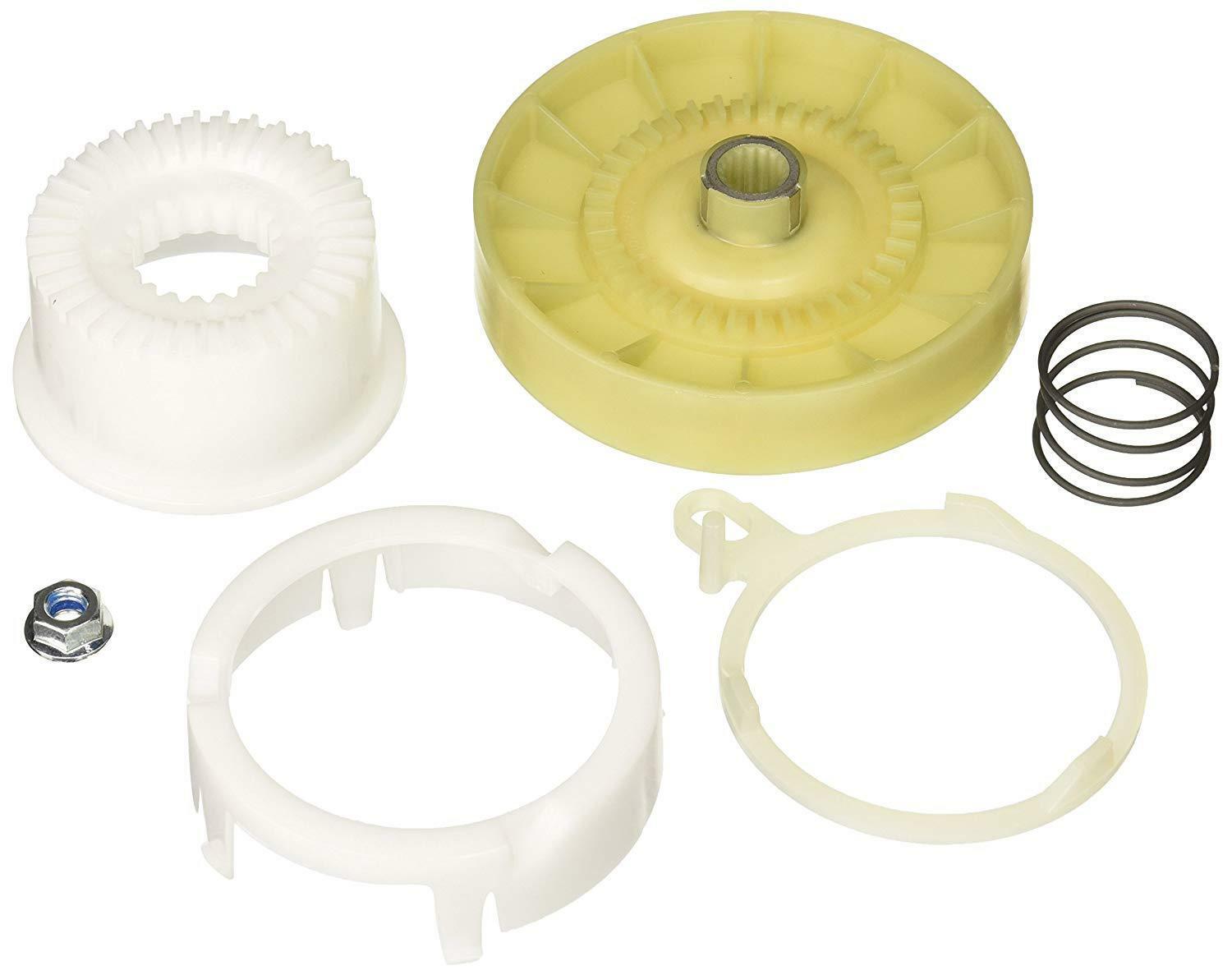 Whirlpool 7MWTW1700BQ0 Pulley Clutch Kit Compatible Replacement