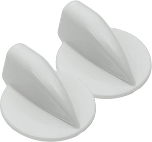 2-Pack Whirlpool GHW9100LW1 Control Knob Compatible Replacement