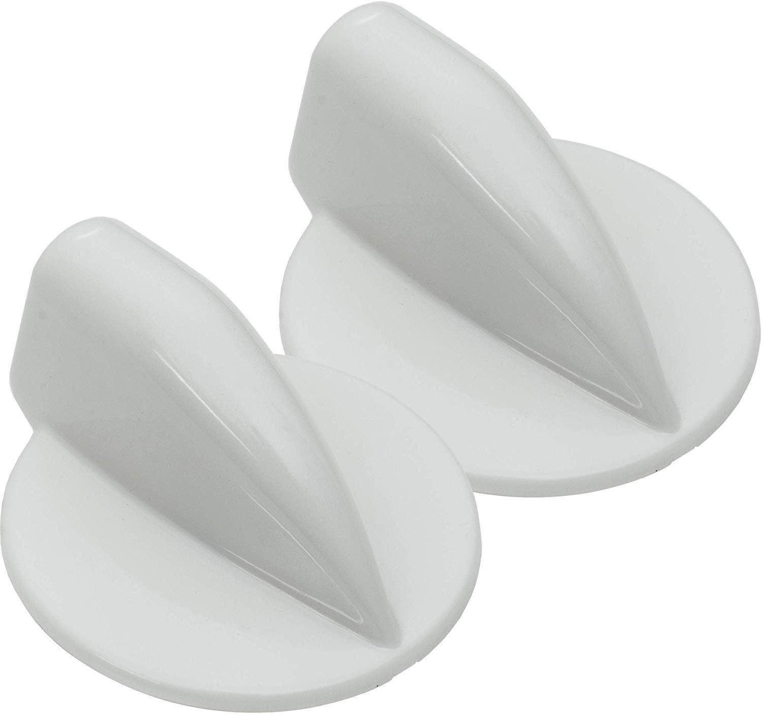 2-Pack Whirlpool GGW9200LW1 Control Knob Compatible Replacement