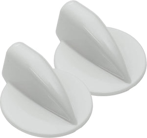 2-Pack Whirlpool GHW9160PW3 Control Knob Compatible Replacement